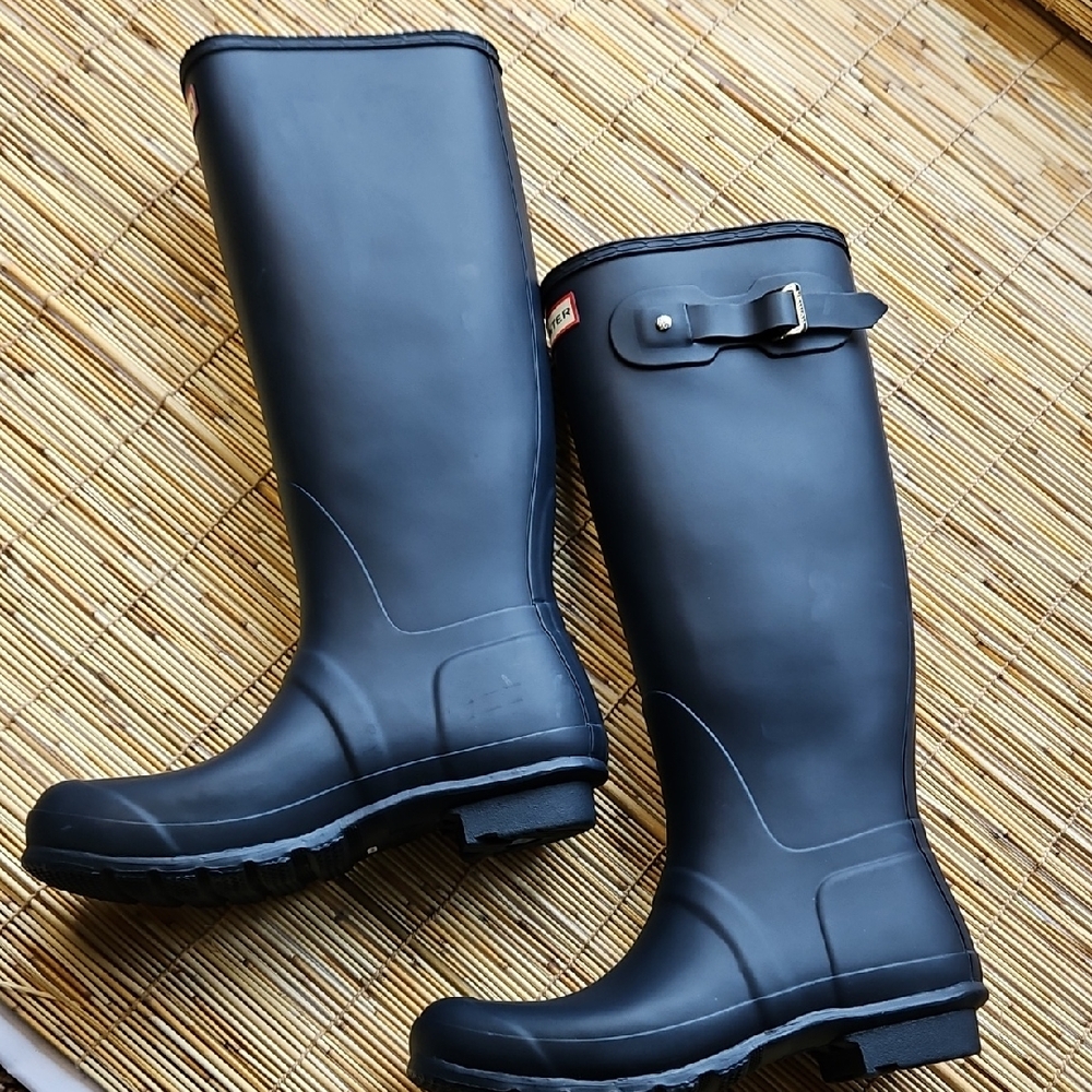 Hunter Classic Blue Waterproof Boots